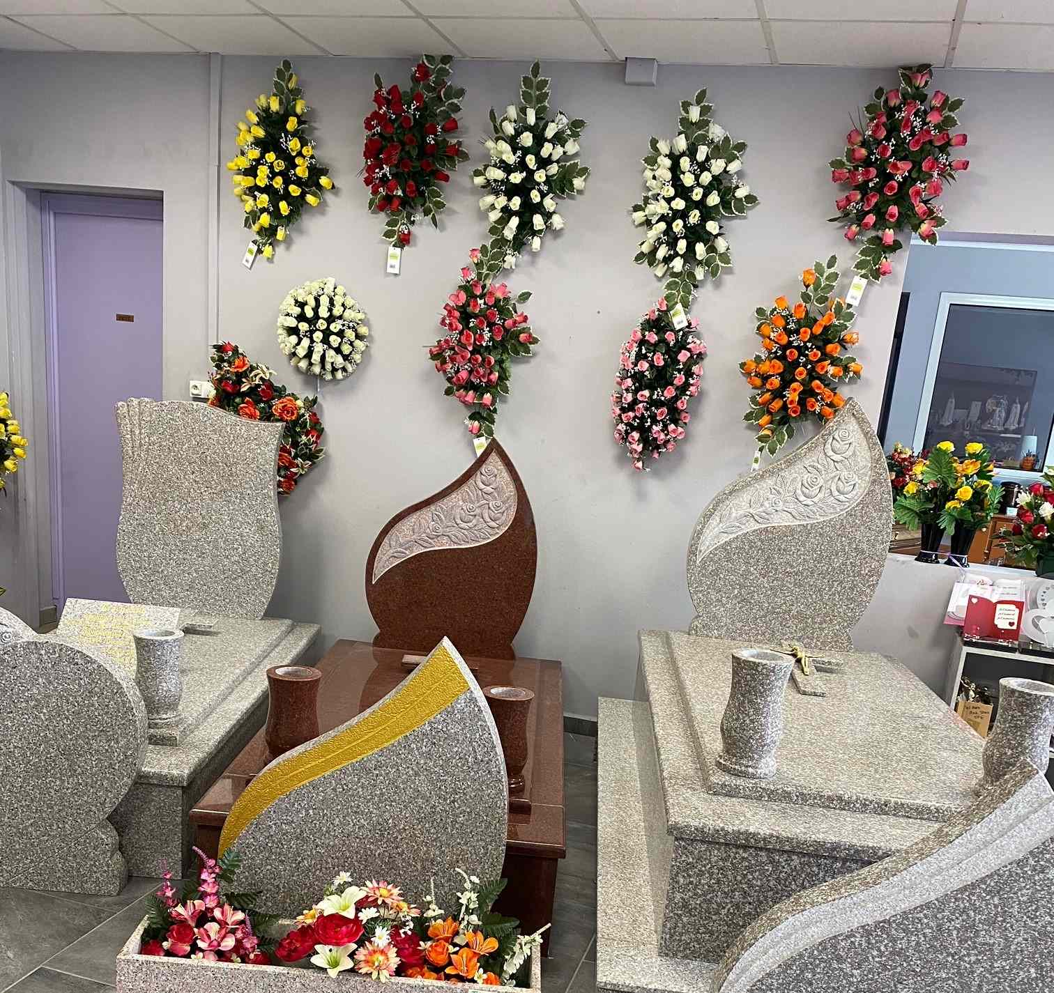 interieur magasin funeraire